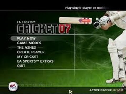key code for ea cricket 2007